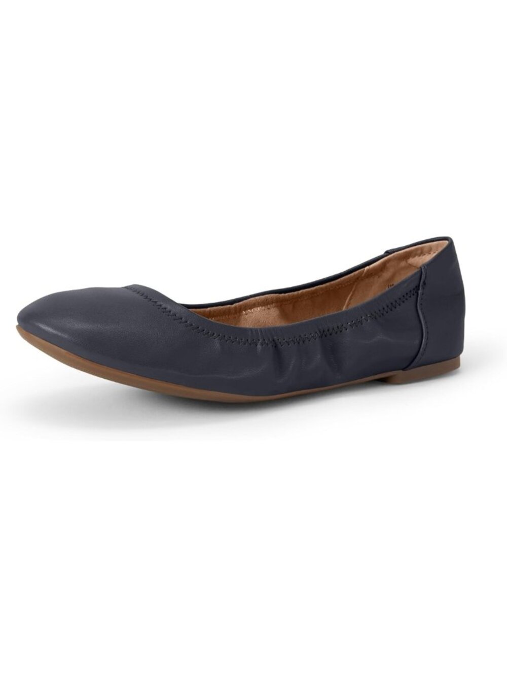 Comfortable Round Toe Ballet Flats for Women | Cushioned Memory Foam Shoes